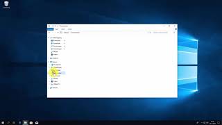 Windows 10 Verkenner map aanmaken of hernoemen [upl. by Habeh]