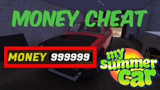 My summer car cheat money  msc editor 2023 [upl. by Eedebez]