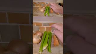 How To Make Mirepoix mirepoix onion celery carrot frenchcooking cooking homechef [upl. by Bink]