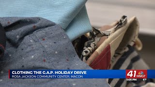 Clothing the GAP holiday drive currently underway [upl. by Baum]