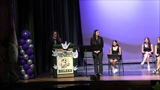 Farmingdale High School ASL Honor Society Induction 2024 [upl. by Padget]