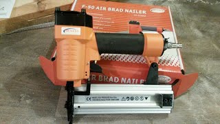 Orazio air compressor update and unboxing 18 gauge nailer unboxing [upl. by Navaj169]