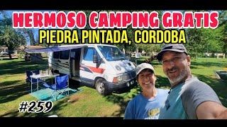 ⚠️⛔️CAMPING GRATIS EN CORDOBA piedrapintada cordoba argentina viajeros renault trafic [upl. by Cohette]