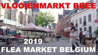 PAASMAANDAG VLOOIENMARKT BREE  FLEA MARKET BELGIUM Vlooien Boeken amp Hobbymarkt  Flea Market [upl. by Stillmann950]