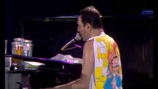 Queen  Bohemian Rhapsody Live At Wembley Stadium 1986 [upl. by Javed]