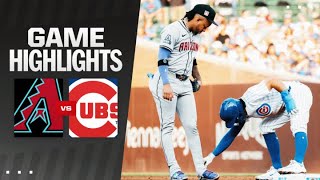 Dbacks vs Cubs Game Highlights 72024  MLB Highlights [upl. by Okier616]