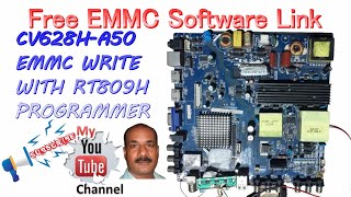 how to write smart led tv emmc with rt809h programmer Part 2 [upl. by Isabelita]