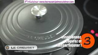 LE CREUSET la cocotte Tradition [upl. by Drucill]