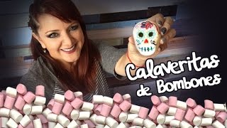 Calaveritas de Bombón Comestibles  Día de Muesrtos DIY [upl. by Ytsirc]