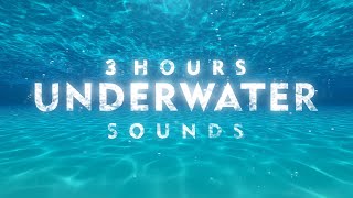 Underwater Sounds  Underwater Sound for Sleeping  Underwater Bubble Sounds  White Noise [upl. by Acinoev]