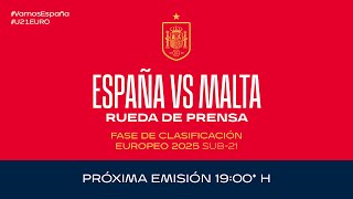 🚨EN DIRECTO🚨Rueda de Prensa pospartido  Selección Española Sub21  🔴 SEFUTBOL [upl. by Neeluj]