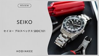 セイコー プロスペックス SBDC101｜1週間レビュー｜ HODINKEE Japan [upl. by Melli]