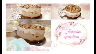 Tiramisu aux spéculoos recette 😋 [upl. by Aita]