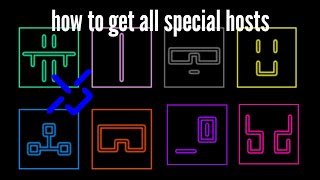 Hours  How to get all Special Hosts [upl. by Oirromed343]