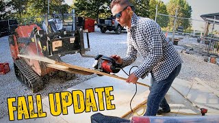 Fall 2024 as a Landscaper Week Vlog [upl. by Enttirb]