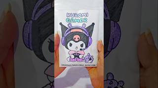 Kuromi gamer Blind bag🎀 asmr papersquishy diy paperdiy craft papercraft kuromi sanrio [upl. by Wrightson142]