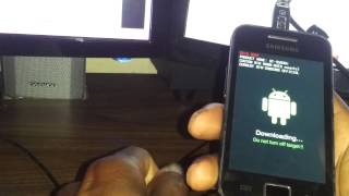 How to Reinstall Original firmware on Samsung Galaxy Ace GT5830i [upl. by Reinald]