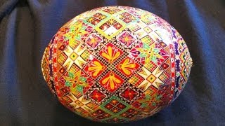 How to Prepare an Ostrich Egg Shell for Pysanky and Batik Style Eggs [upl. by Cramer402]