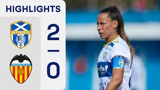 COSTA ADEJE TENERIFE 2  0 VCF FEMENINO  RESUMEN LIGA F [upl. by Blainey]