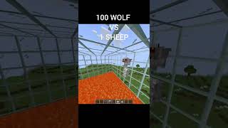 100 WOLF vs 1 SHEEP [upl. by Eetnuahs]