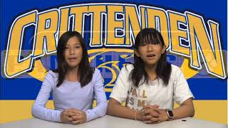 1017 Crittenden Morning Announcements [upl. by Baecher]