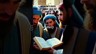 Part 2  Absalom’s Death2 Samuel 18915 bibleverse jesus god youtubeshorts [upl. by Enymsaj]