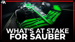 Saubers Next Step Towards Audi  Stake F1 C44 Unveiled [upl. by Danica]