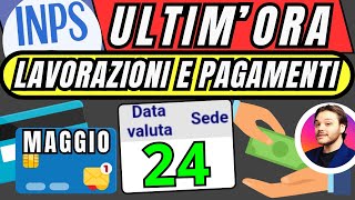 ULTIM’ORA INPS🔴LAVORAZIONI PAGAMENTI MAGGIO✅ADI AUU SFL❌NASPI [upl. by Willumsen]