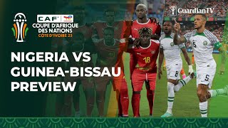 Nigeria Vs GuineaBissau match preview [upl. by Nyloc357]