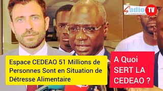 Espace CEDEAO 51 Millions de Personnes Sont en Situation de Détresse Alimentaire La CEDEAO Fait Rien [upl. by Lasorella]