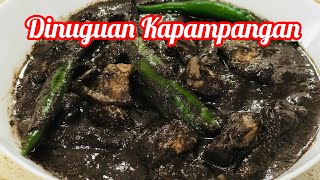 Dinuguang Kapampangan Tidtad Pork Dinuguan Blood Stew Filipino food Pinoy Recipe [upl. by Elvia]