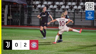 HIGHLIGHTS  Juventus FC vs FC Bayern München  UEFA Womens Champions League 202425 Deutsch [upl. by Concoff]