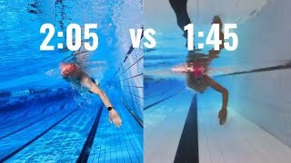 20Second Drop Watch This Triathletes Insane Swim Improvement [upl. by Mayworm]