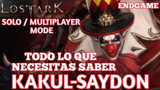 GUIA para PRINCIPIANTES LOST ARK 2024 7  KAKULSAYDON SOLOMULTIPLAYER MODE [upl. by Ynelram]