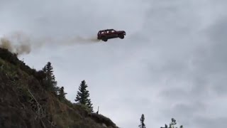 Car Jumps Off Cliff Meme [upl. by Navap]