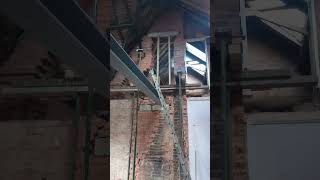 Removing a chimney breast and supporting until all the steel is in place [upl. by Elisee847]