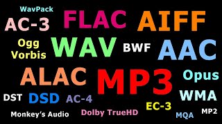 Explaining Audio File Formats [upl. by Ok]