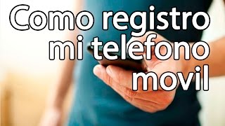 como registrar mi teléfono celular en colombia [upl. by Anilave604]