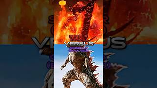 SURTUR PRIME  VS GODZILLA EVOLVED godzilla surtur asgard marvel shorts ytshorts titans [upl. by Almund]