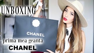 CHANEL Unboxing  Prima mea geanta Chanel [upl. by Nnahtebazile]