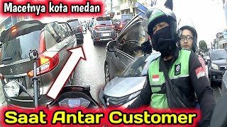 MACETnya Kota Medan Saat Antar Customer [upl. by Ytsihc234]