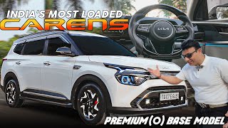 KIA CARENS BASE Model LOADED Like Never Before🔥🇮🇳  Indias FIRST PROJECTOR DRL  📞9321811482 [upl. by Gans965]