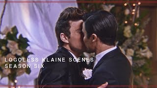 logoless hd klaine scenes  season 6 dl link in desc [upl. by Alilahk754]