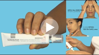 How to use retinol product  Redermic R  La RochePosay [upl. by Annil]