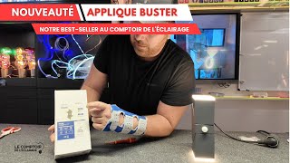 Notre bestseller au Comptoir de lÉclairage  Applique Buster [upl. by Naima965]