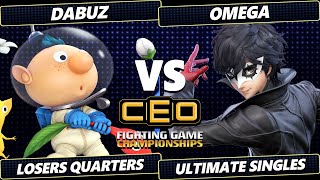 CEO 2024 TOP 8  Omega Joker Vs Dabuz Olimar Smash Ultimate  SSBU [upl. by Hanny]