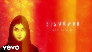 Zack Tabudlo  Sigurado Lyric Video [upl. by Anaitsirk]