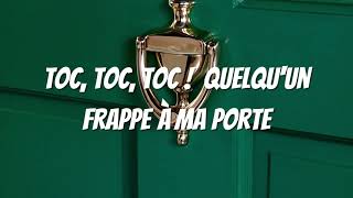 Toc toc toc Quelquun frappe à la porte — Chanson pour enfants — Hélène et Samuel Grandjean [upl. by Eartha]