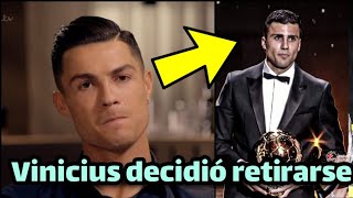 Cristiano Ronaldo comenta sobre la injusticia de Vinicius Junior y no ganar el Balón de Oro [upl. by Floria]