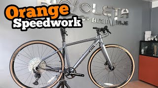 Unboxing and Review Orange Speedwork Urban Hybrid [upl. by Stoeber194]